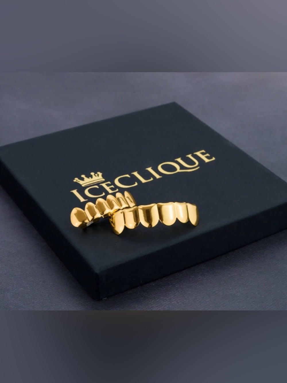 Gold Tooth Grillz Set - Men Accessories